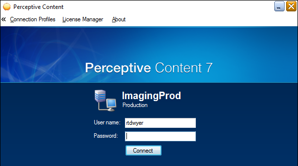 Client Login ImagingProd